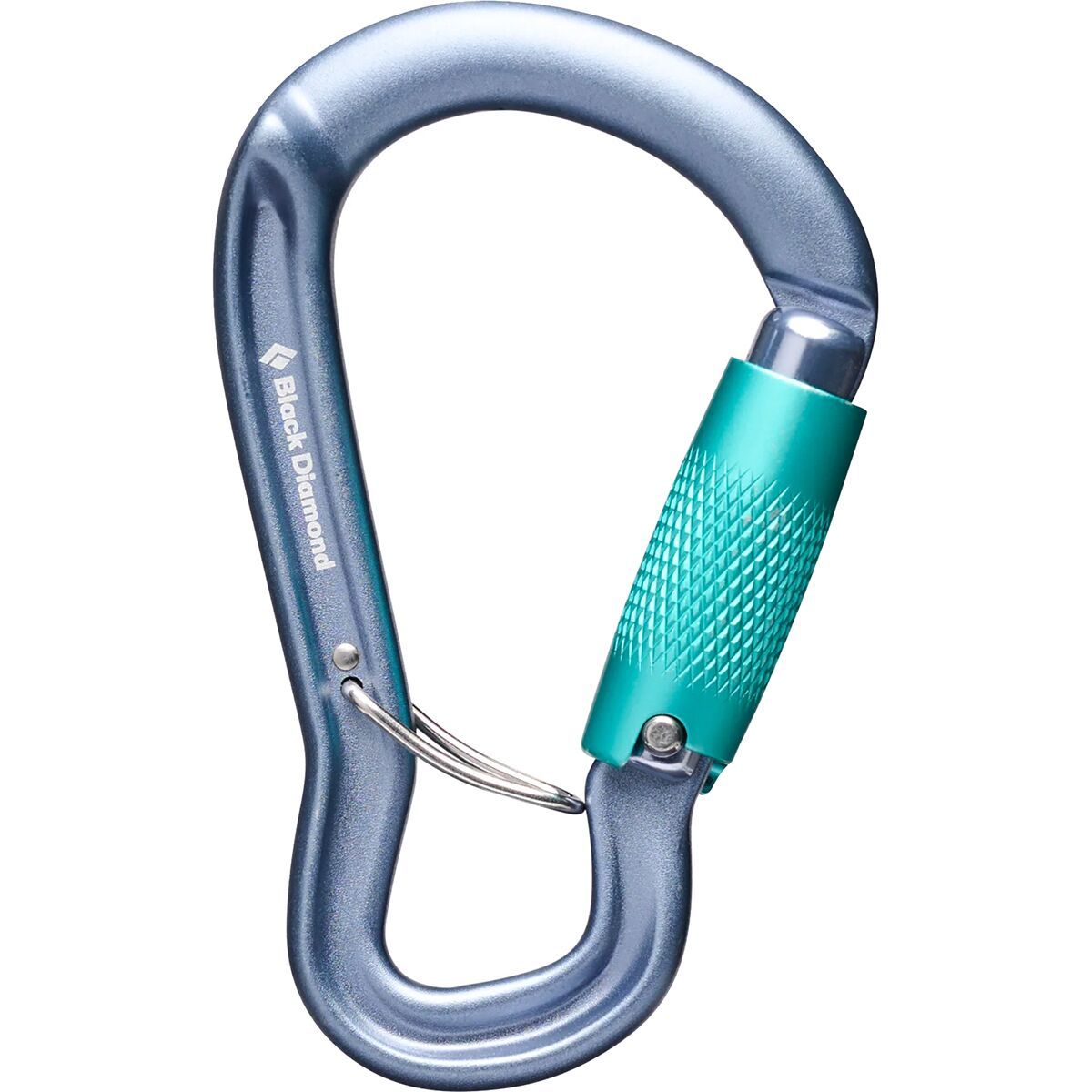 Image of Black Diamond Gridlock Carabiner - Triple Lock Gray, One Size