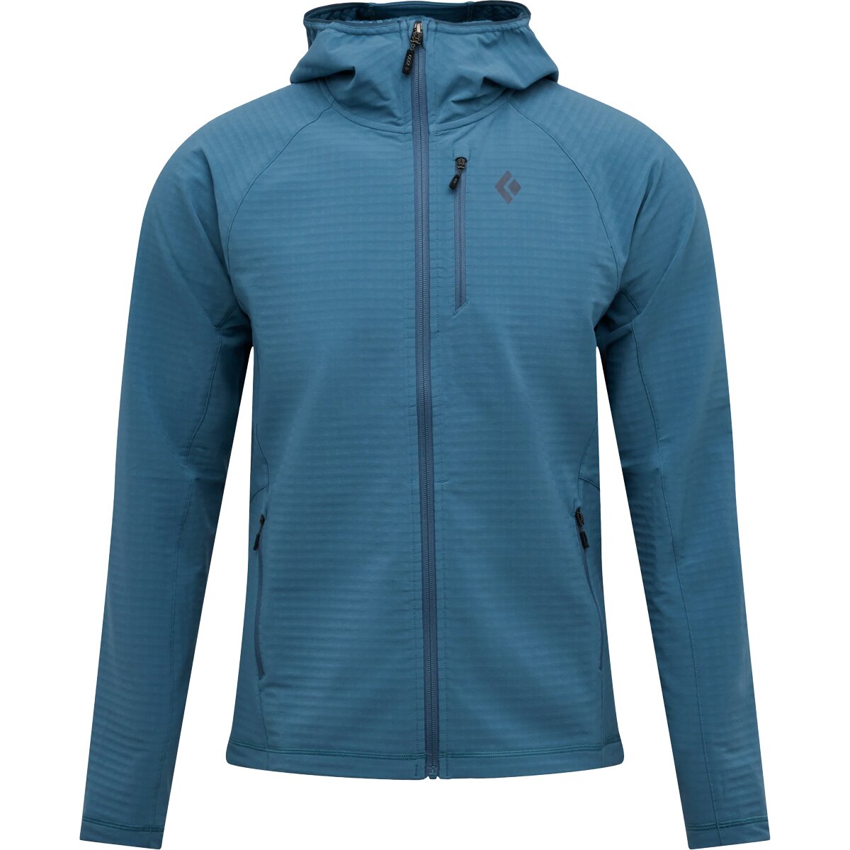 Image of Black Diamond Coefficient Storm Full-Zip Hoodie - Men's Creek Blue, L