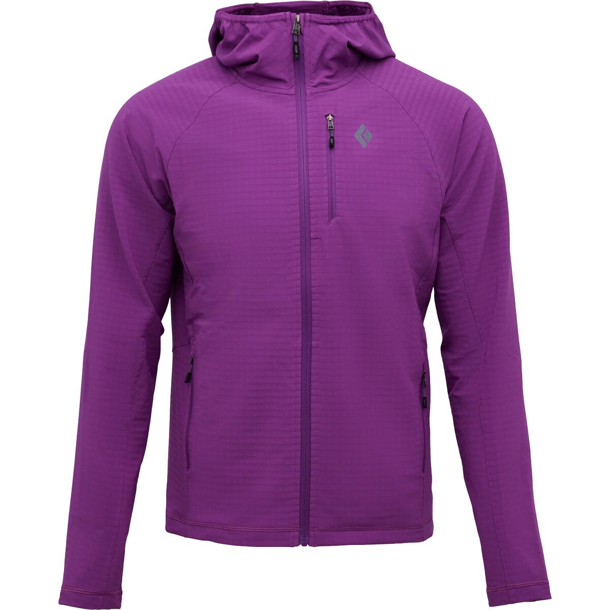 Black Diamond Coefficient Storm Full-Zip Hoodie - Men's Piton Purple, L