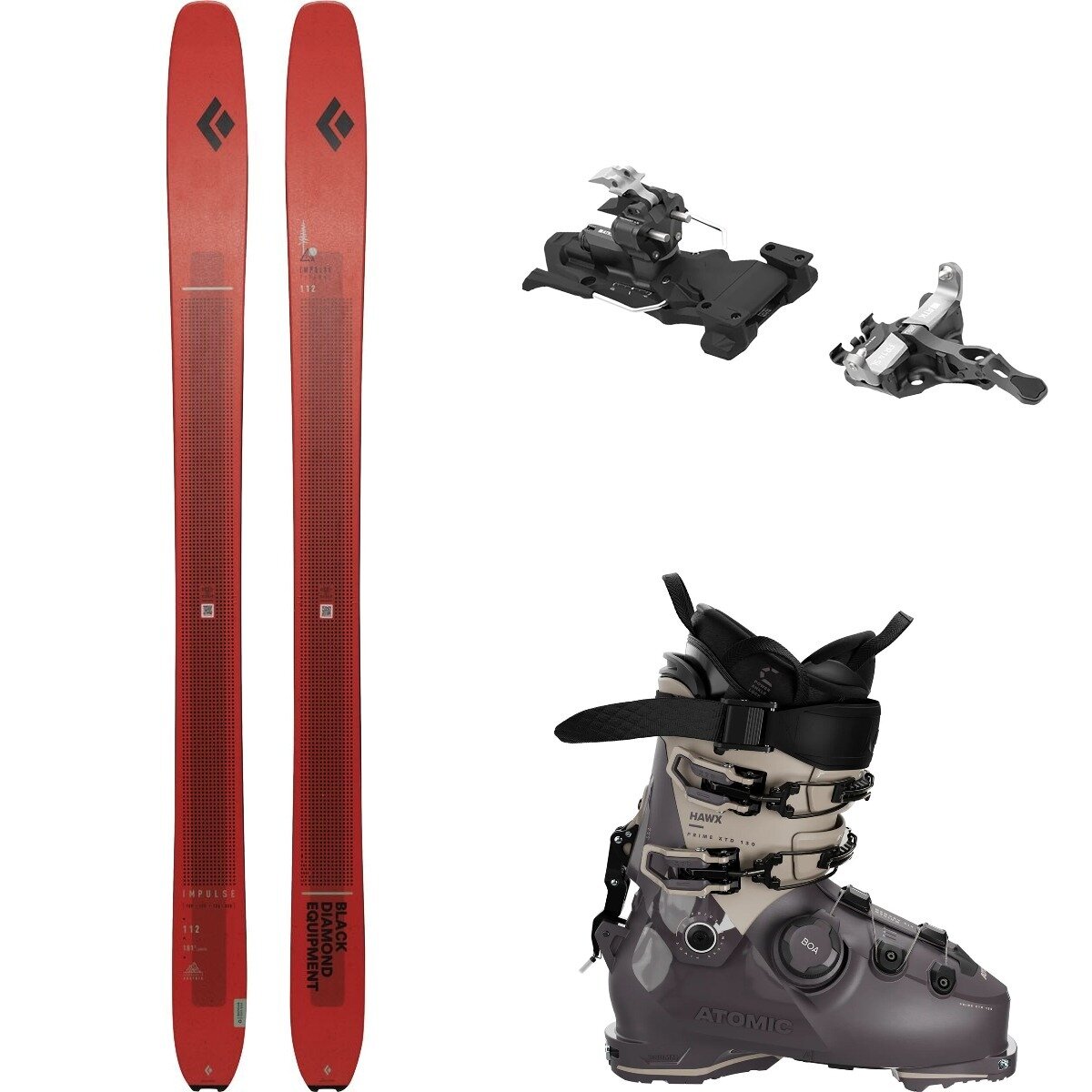 Black Diamond Black Diamond Impulse 112 Ti + Freeraider 14 + Hawx Prime 130 XTD - 2026