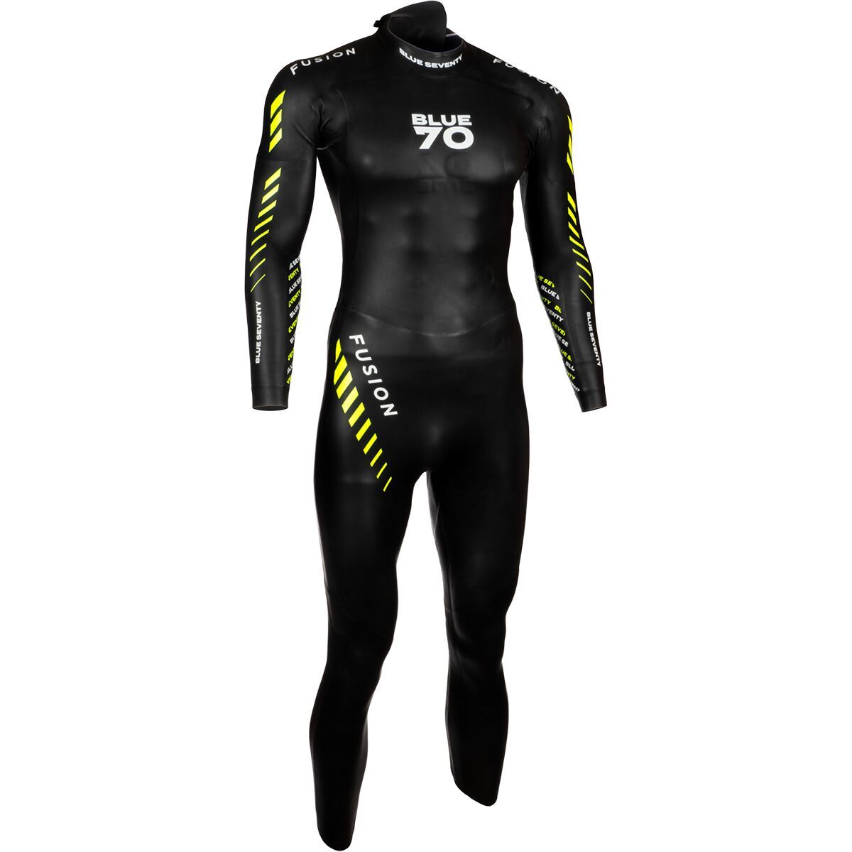 Image of Blueseventy Fusion Full Triathlon Swimming Wetsuit - Men's Black, L