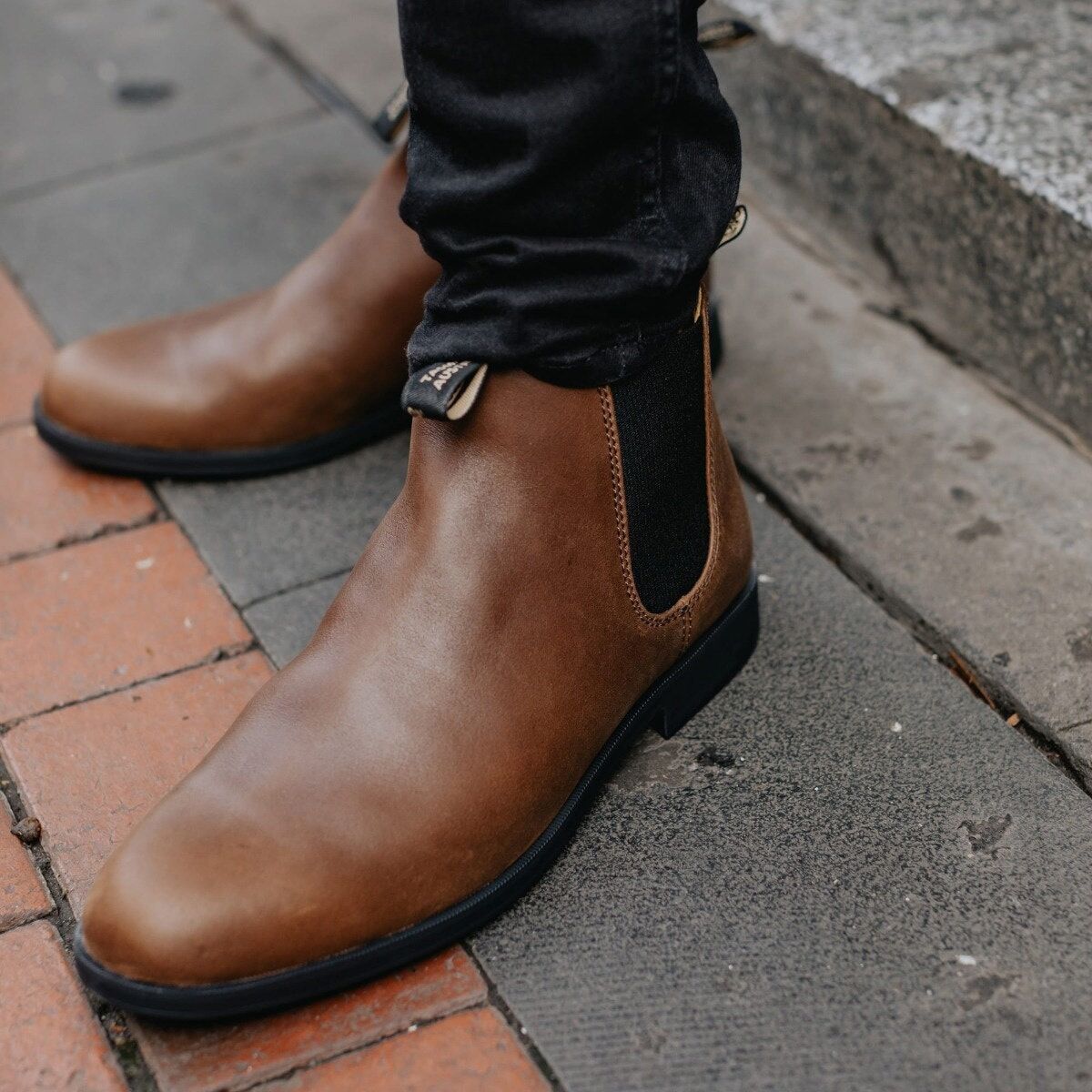 Blundstone cheap tan boots
