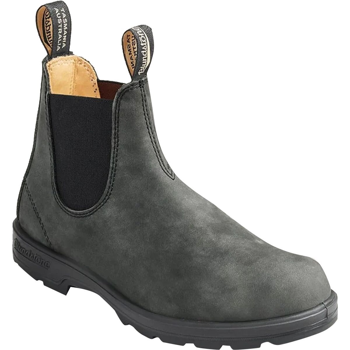 Image of Blundstone Classics Series Chelsea Boot #587T-Rustic Black, Mens 7.0/Womens 9.0