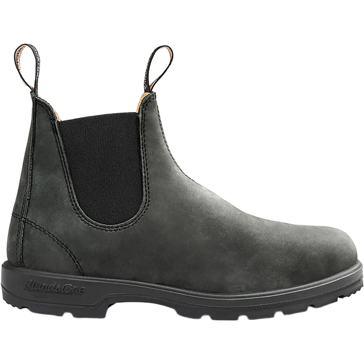 Image of Blundstone Classics Series Chelsea Boot #587T-Rustic Black, Mens 4.5/Womens 6.5