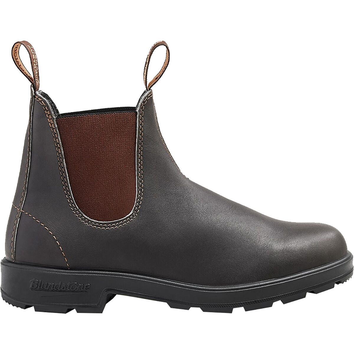 Image of Blundstone Original Series Chelsea Boot #500T-Stout Brown, Mens 10.5
