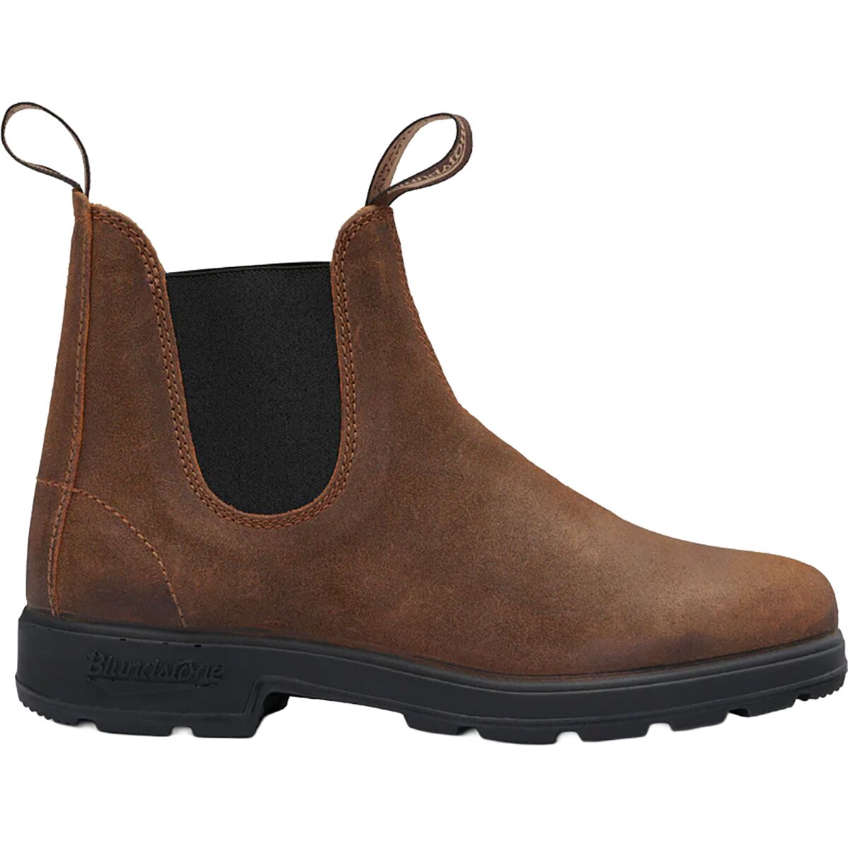Image of Blundstone Original Suede Chelsea Boot #1911-Tobacco, Mens 7.5/Womens 9.5