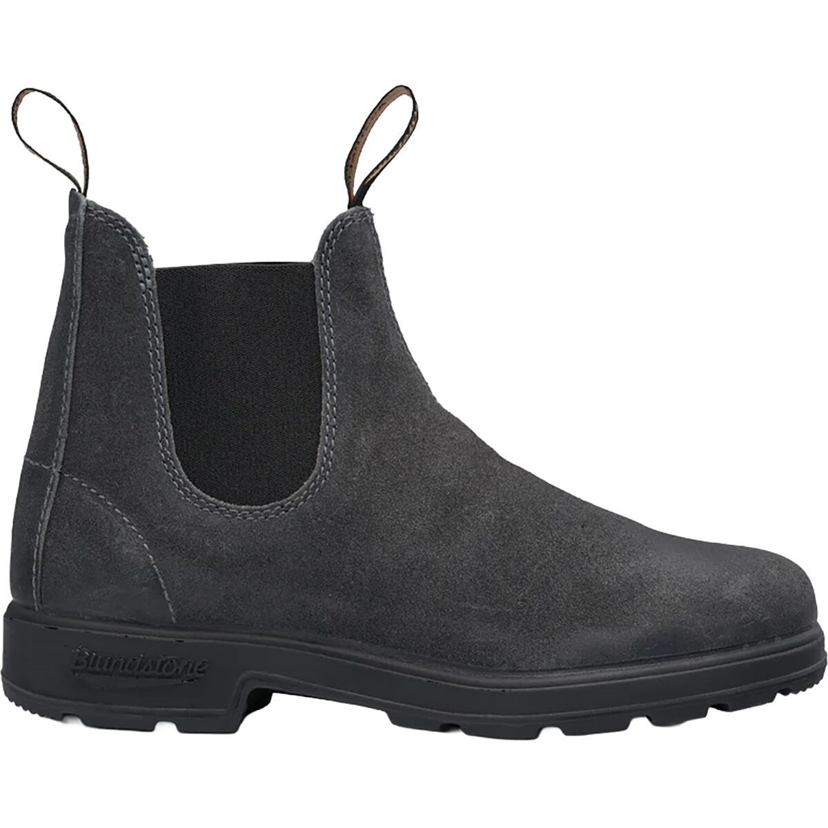Image of Blundstone Original Suede Chelsea Boot #1910-Steel Grey, Mens 9.5/Womens 12.0