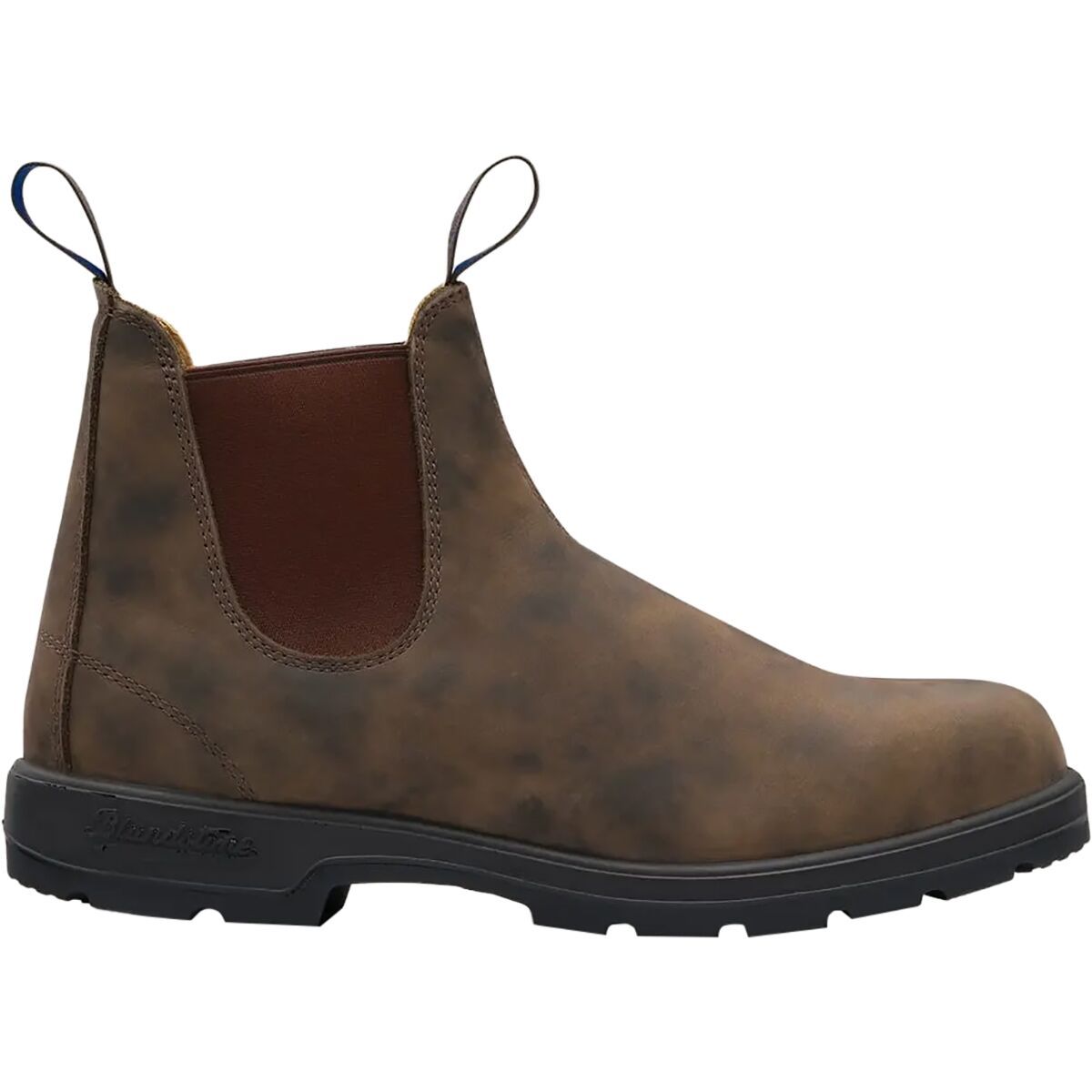Blundstone Thermal Chelsea Boot #584T-Rustic Brown, Mens 9.0/Womens 11.0