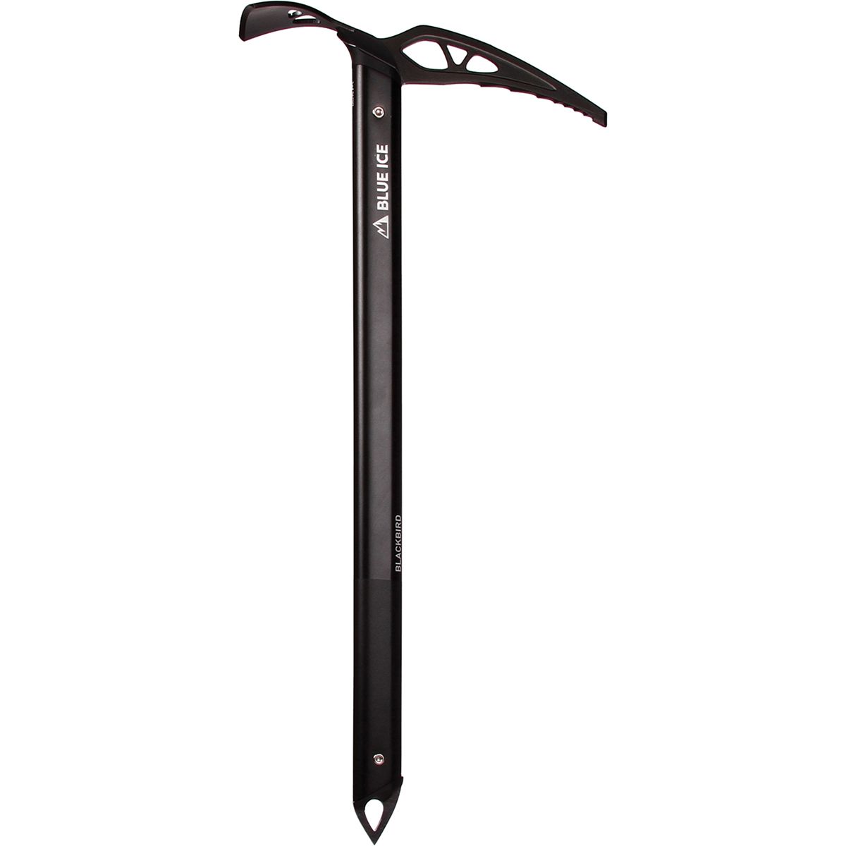 Image of Blue Ice Blackbird Ice Axe Black, 49cm
