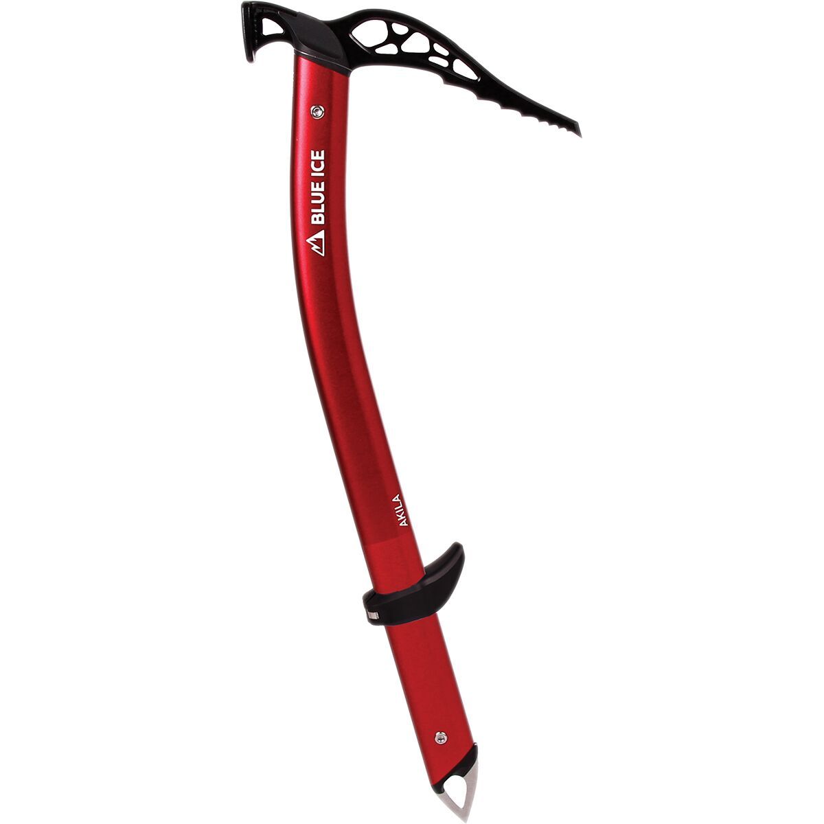 Image of Blue Ice Akila Ice Axe Hammer Ski Patrol Red, 49cm
