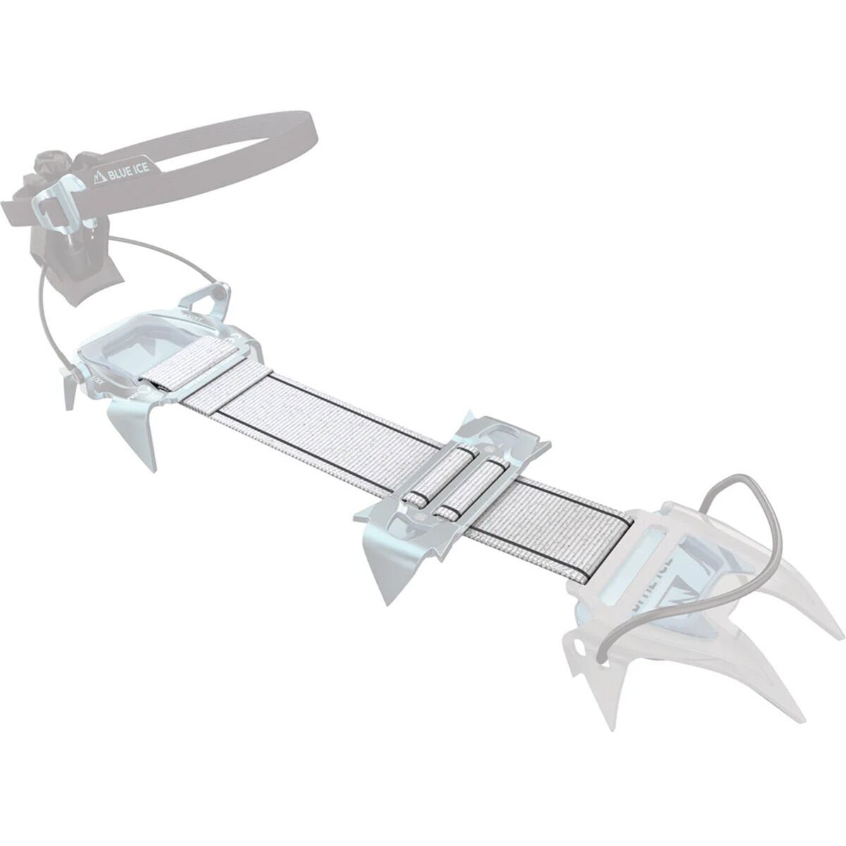 Image of Blue Ice Harfang Center Strap White, One Size