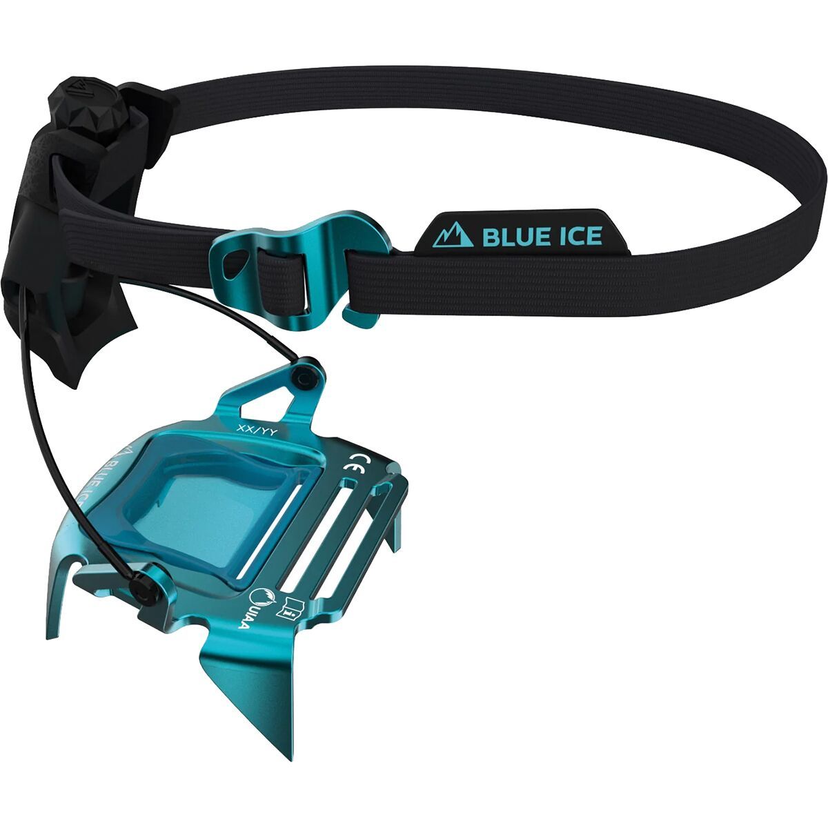 Image of Blue Ice Harfang Aluminum Heel Assembly Blue, One Size