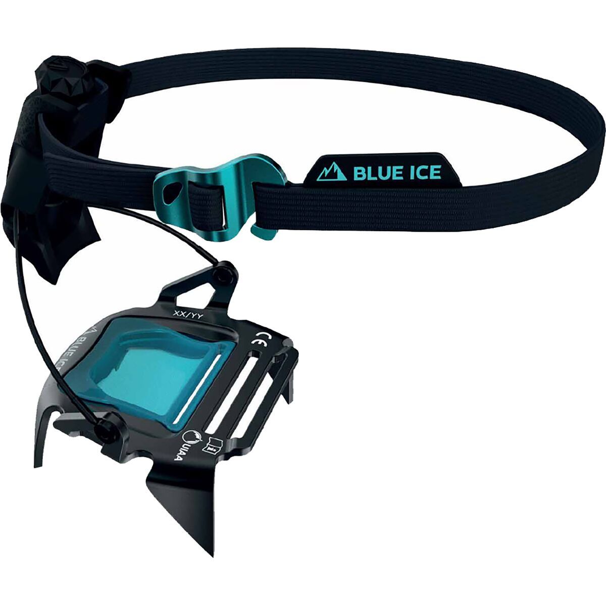 Blue Ice Harfang Steel Heel Assembly Black, One Size