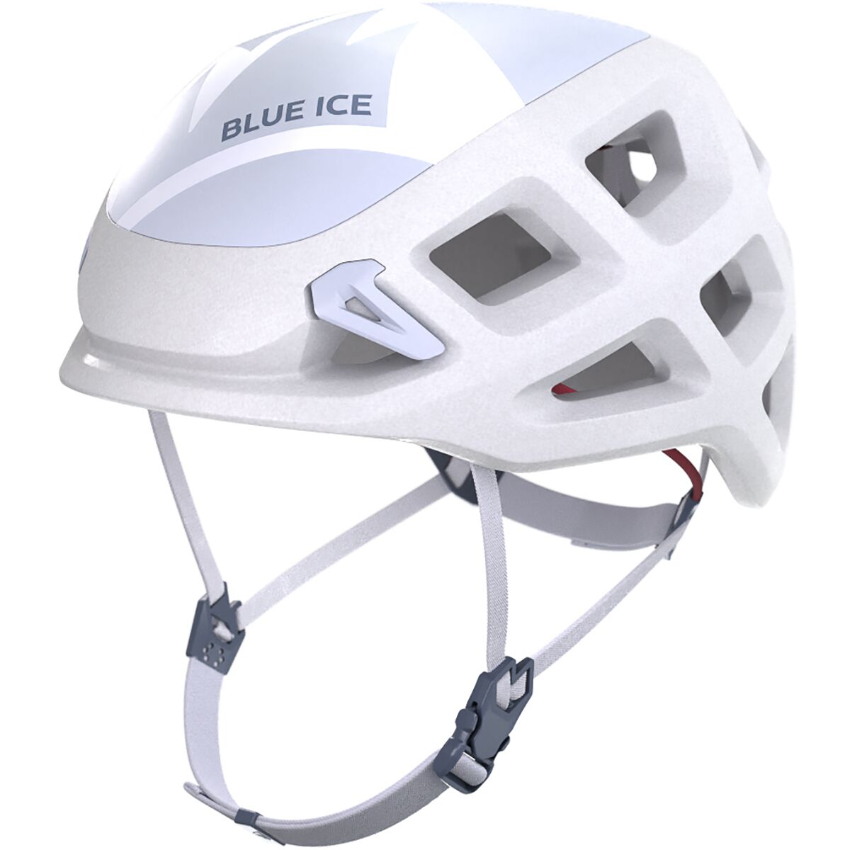 Image of Blue Ice Blast Helmet White, S/M
