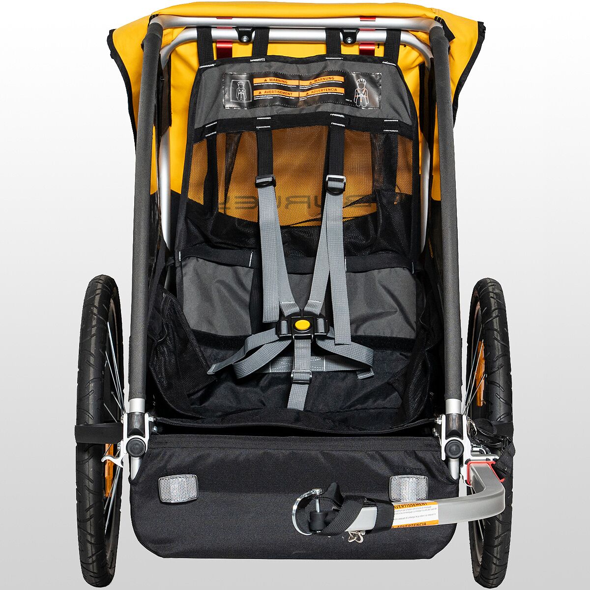 burley bike trailer double