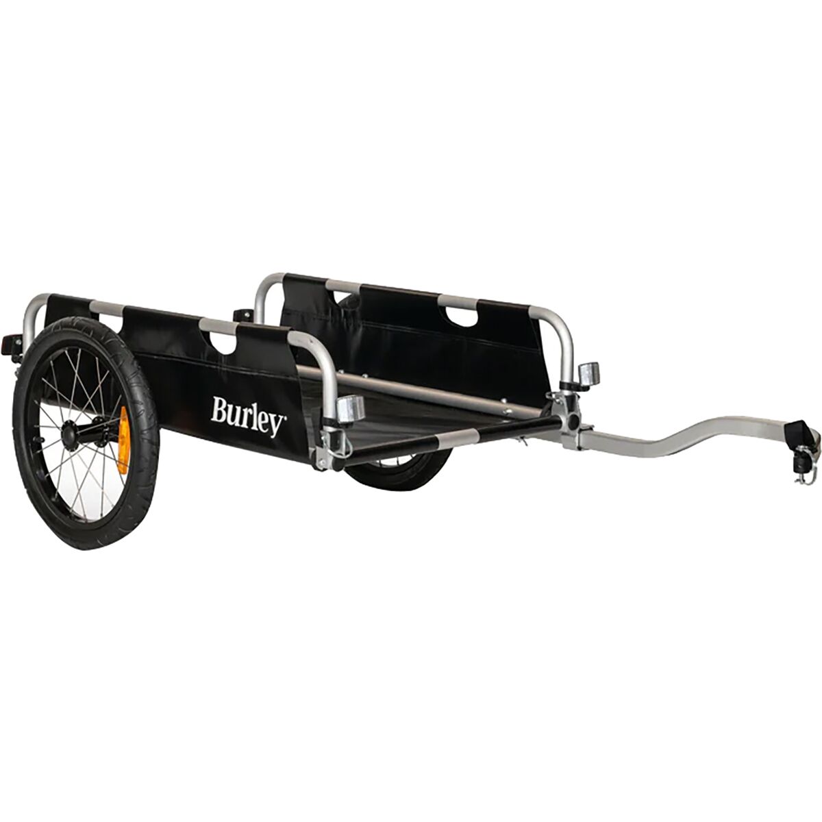 Image of Burley Flatbed Utility Cargo Bike Trailer Black, One Size