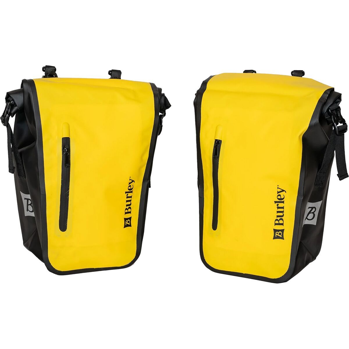 Image of Burley Pannier Bag Set Yellow, One Size