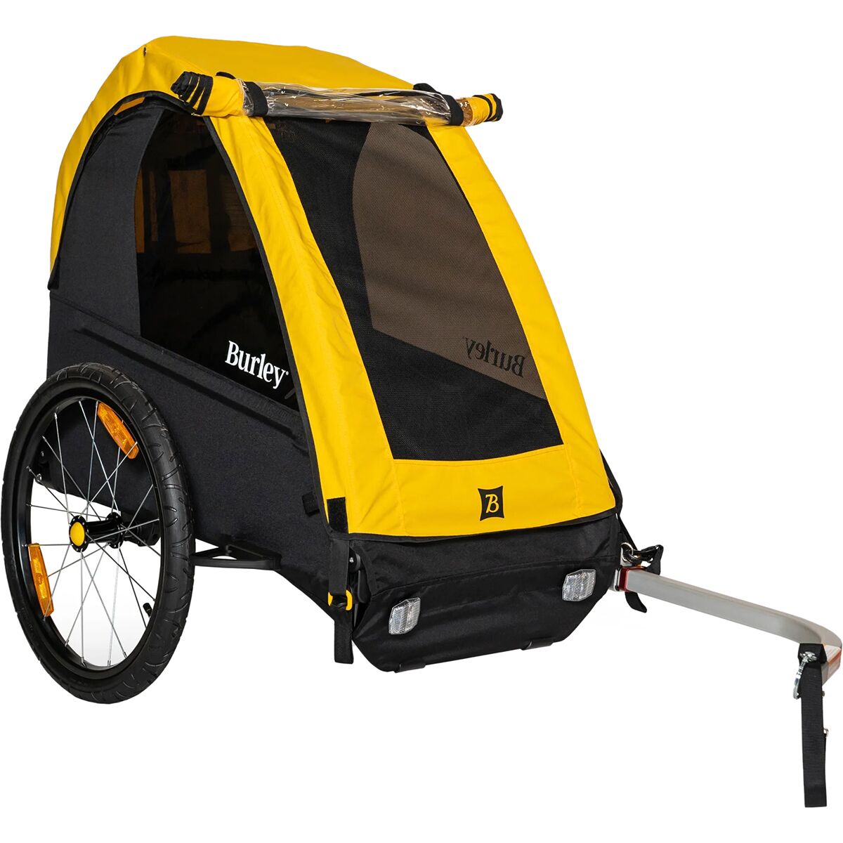 Burley Burley Bee Trailer Yellow/Black/White, Single