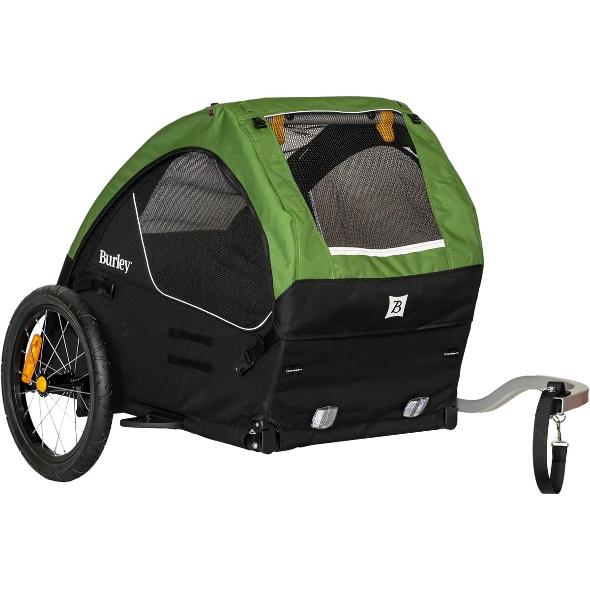 Burley Burley Tail Wagon Fern Green/Black/White, One Size