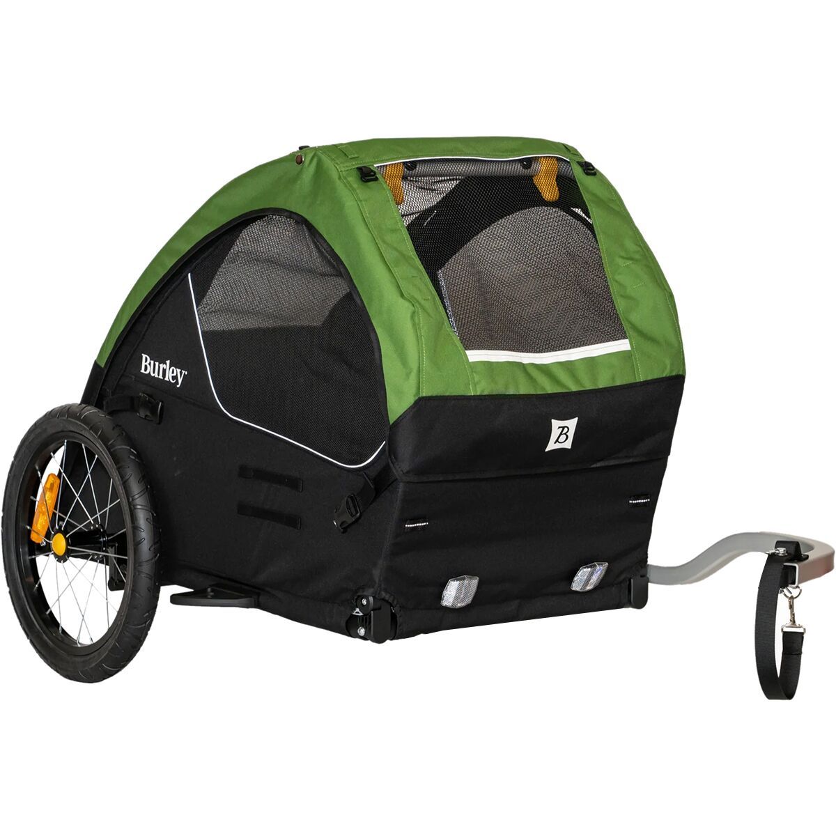 Image of Burley Tail Wagon Fern Green/Black/White, One Size