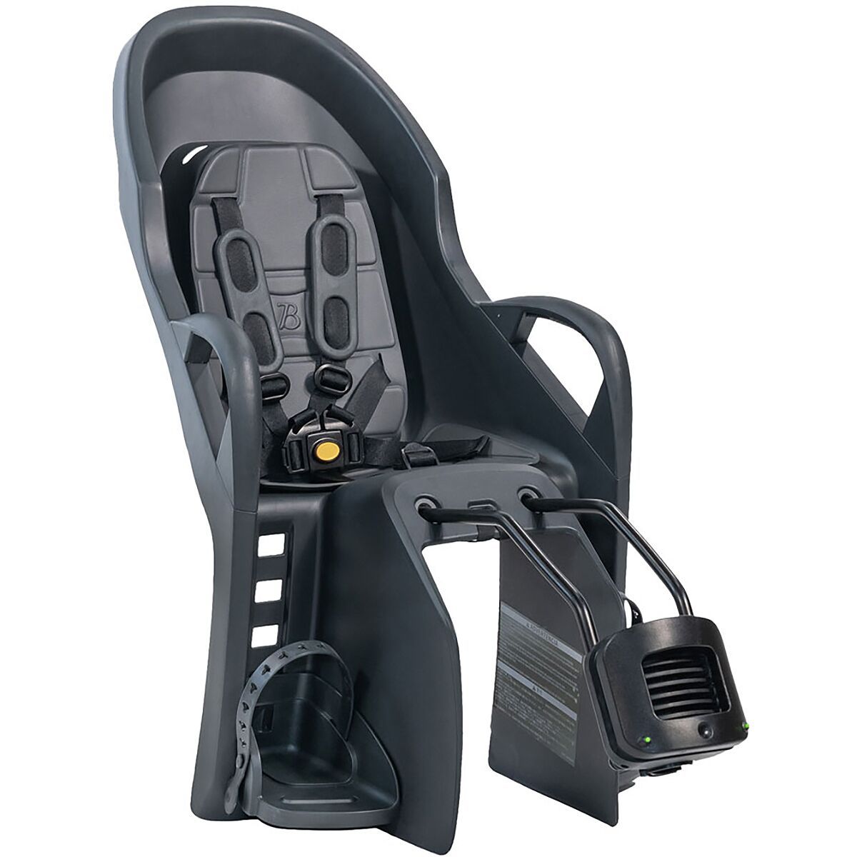 Image of Burley Dash FM Child Bike Seat Black/Grey, Standard Rails