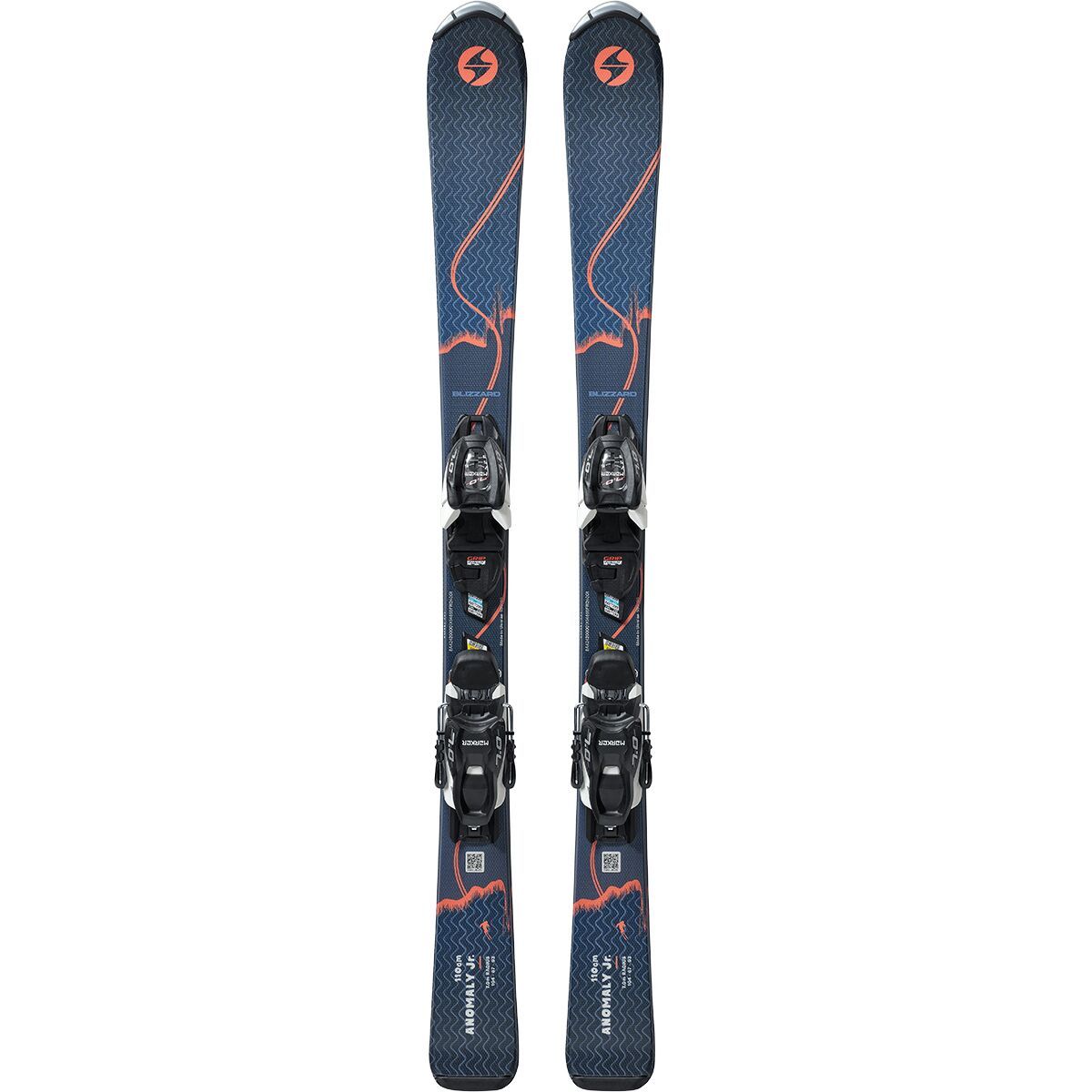 Image of Blizzard Anomaly Jr (100-140) 4.5 Ski - 2025 - Kids' Blue/Orange, 110cm
