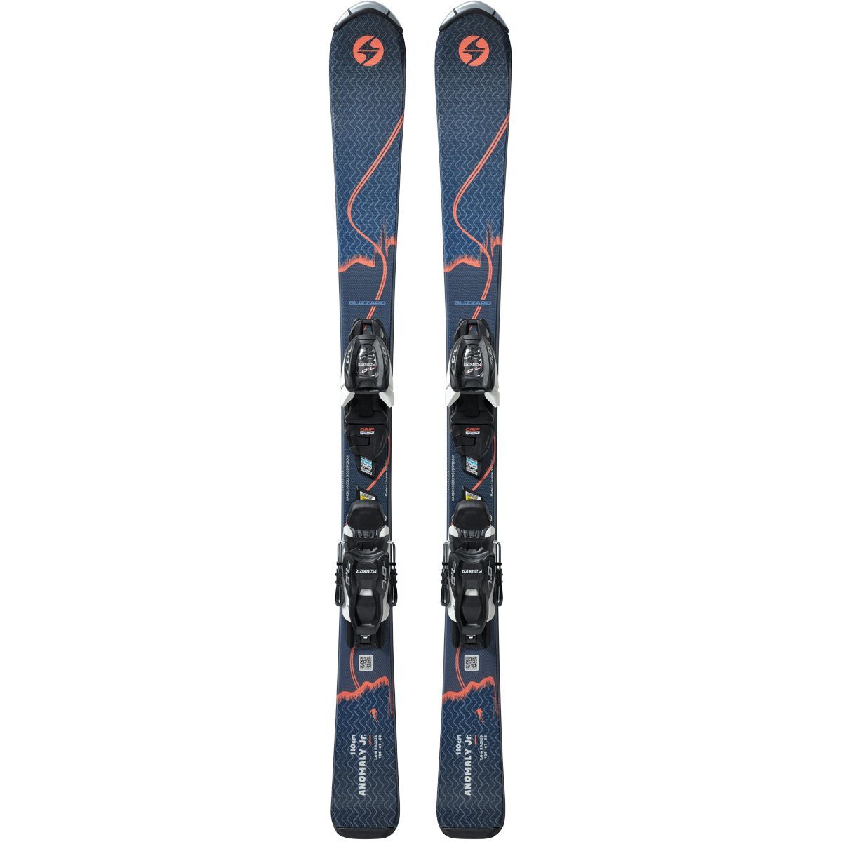 Blizzard Anomaly Jr (70-90) 4.5 Ski - 2025 - Kids' Blue/Orange, 70cm