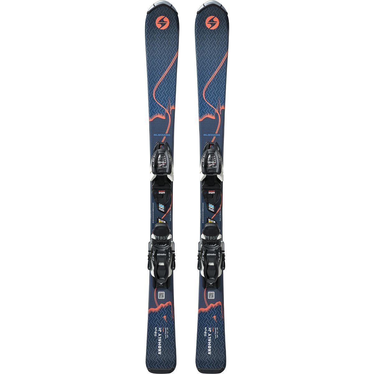 Image of Blizzard Anomaly Jr 4.5 Ski (70-90) - 2026 - Kids' Blue/Orange, 70cm