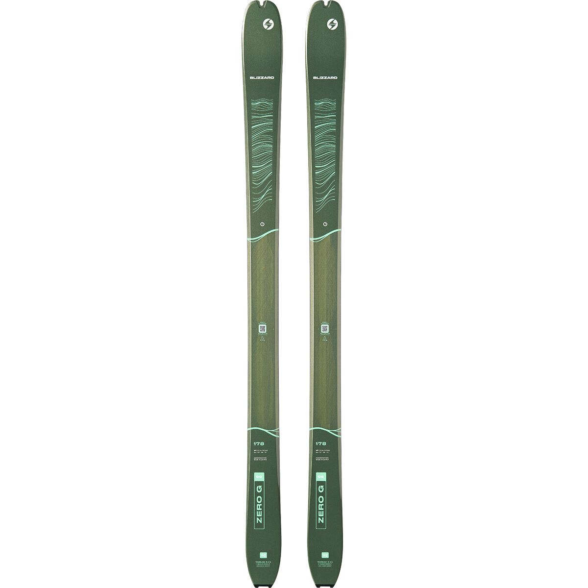Image of Blizzard Zero G 96 Ski - 2027 - Women's Sage, 157cm