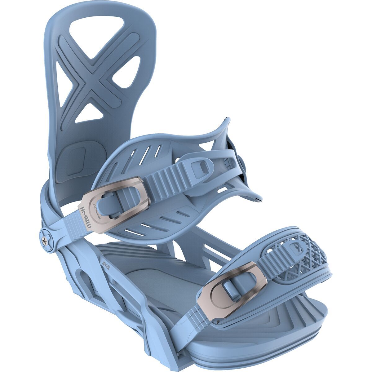 Image of Bent Metal Anvil Snowboard Binding - 2025 Blue, M