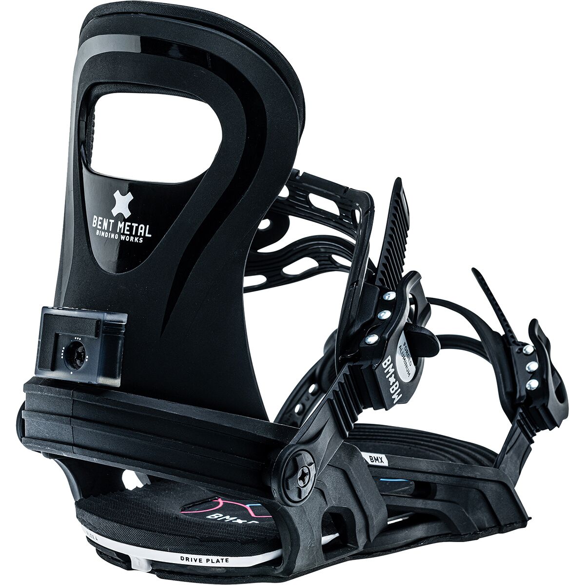 Bent Metal Bent Metal BMX Snowboard Binding - 2025 - Kids' Black, XS