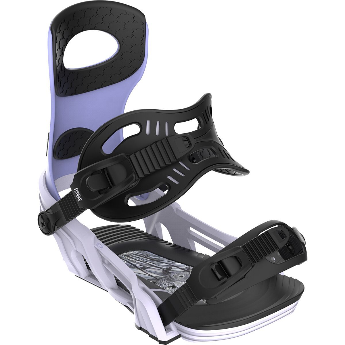 Image of Bent Metal Metta Snowboard Binding - 2025 - Women's Purple, M/L