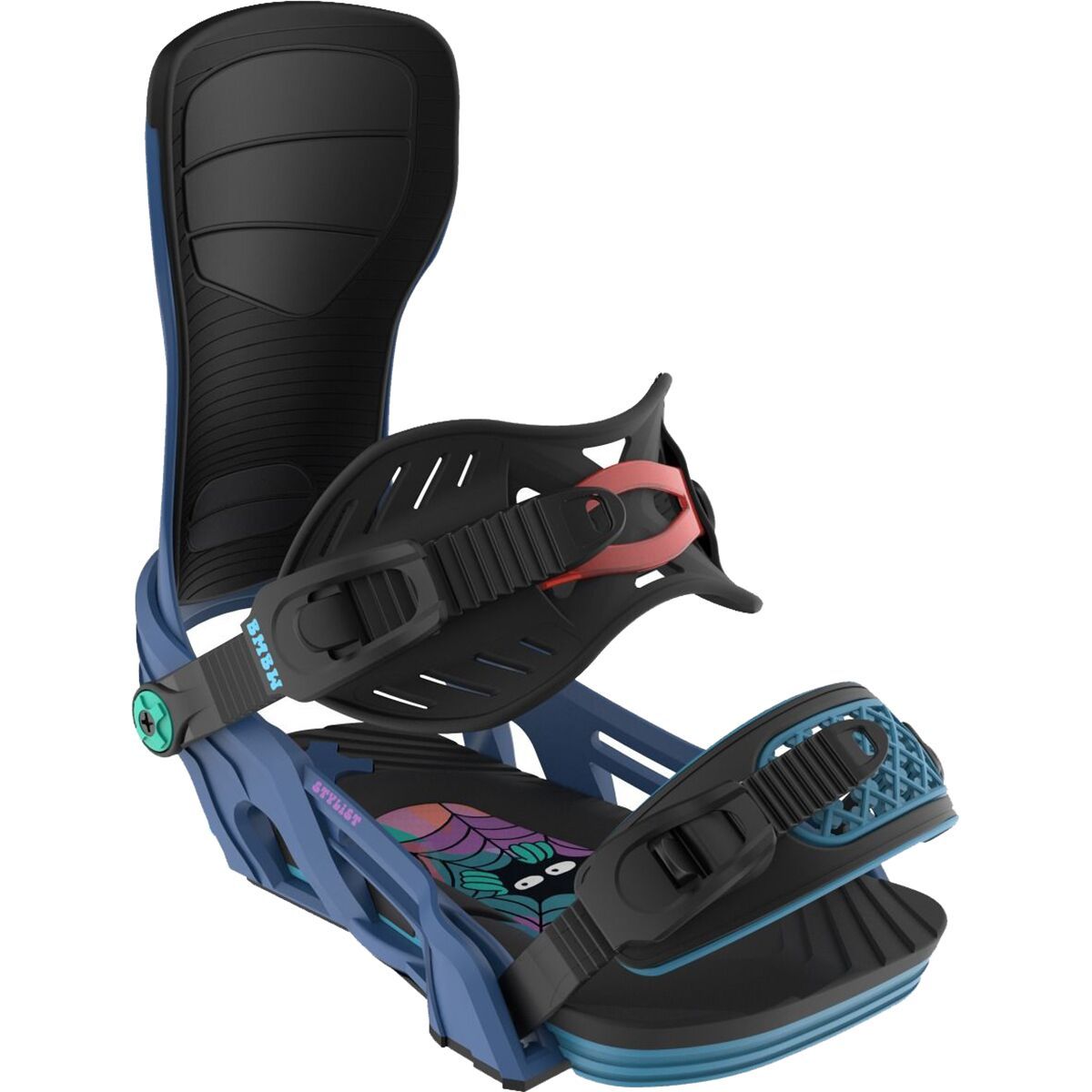 Image of Bent Metal Stylist Snowboard Binding - 2025 - Women's Blue, M/L