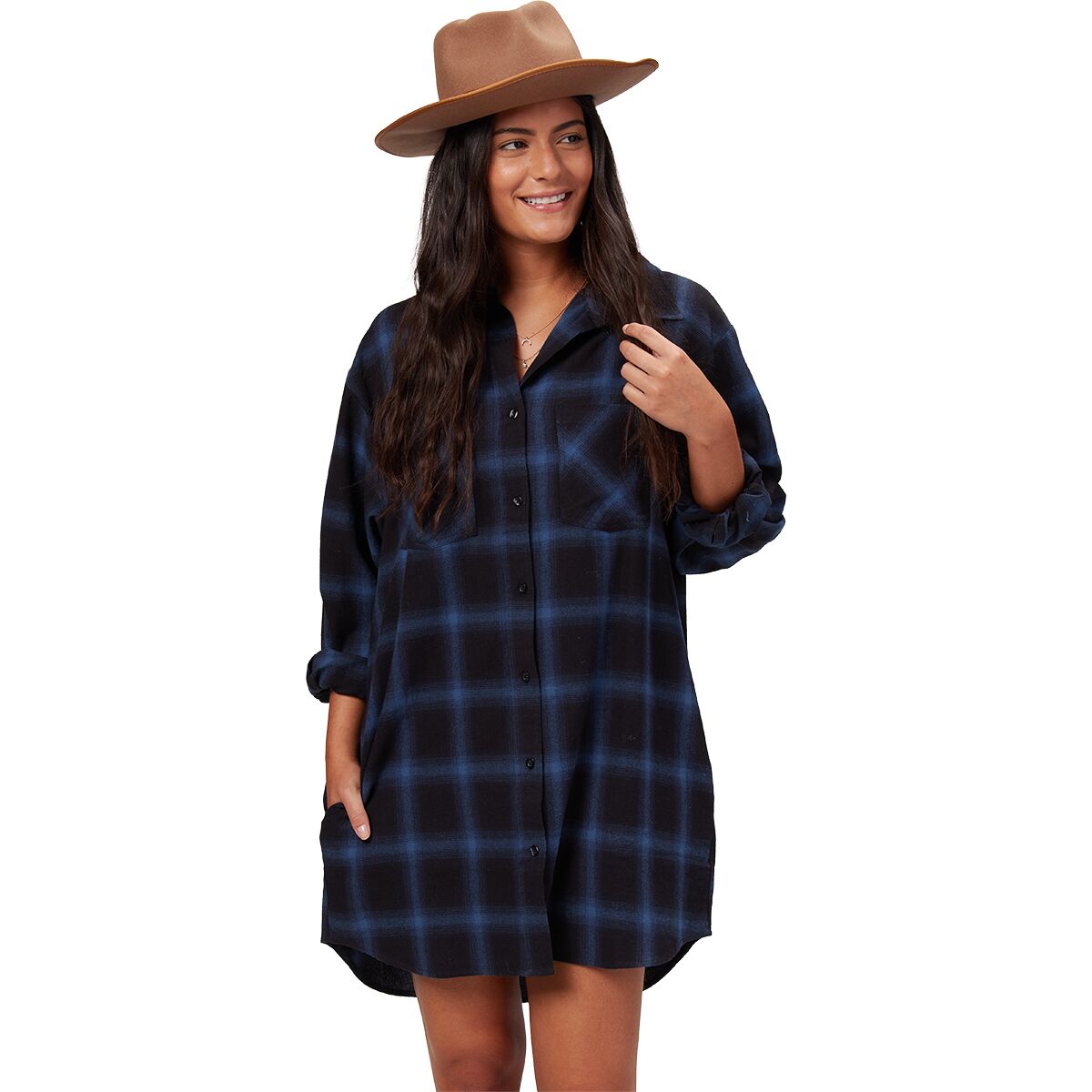 womens flannel dress