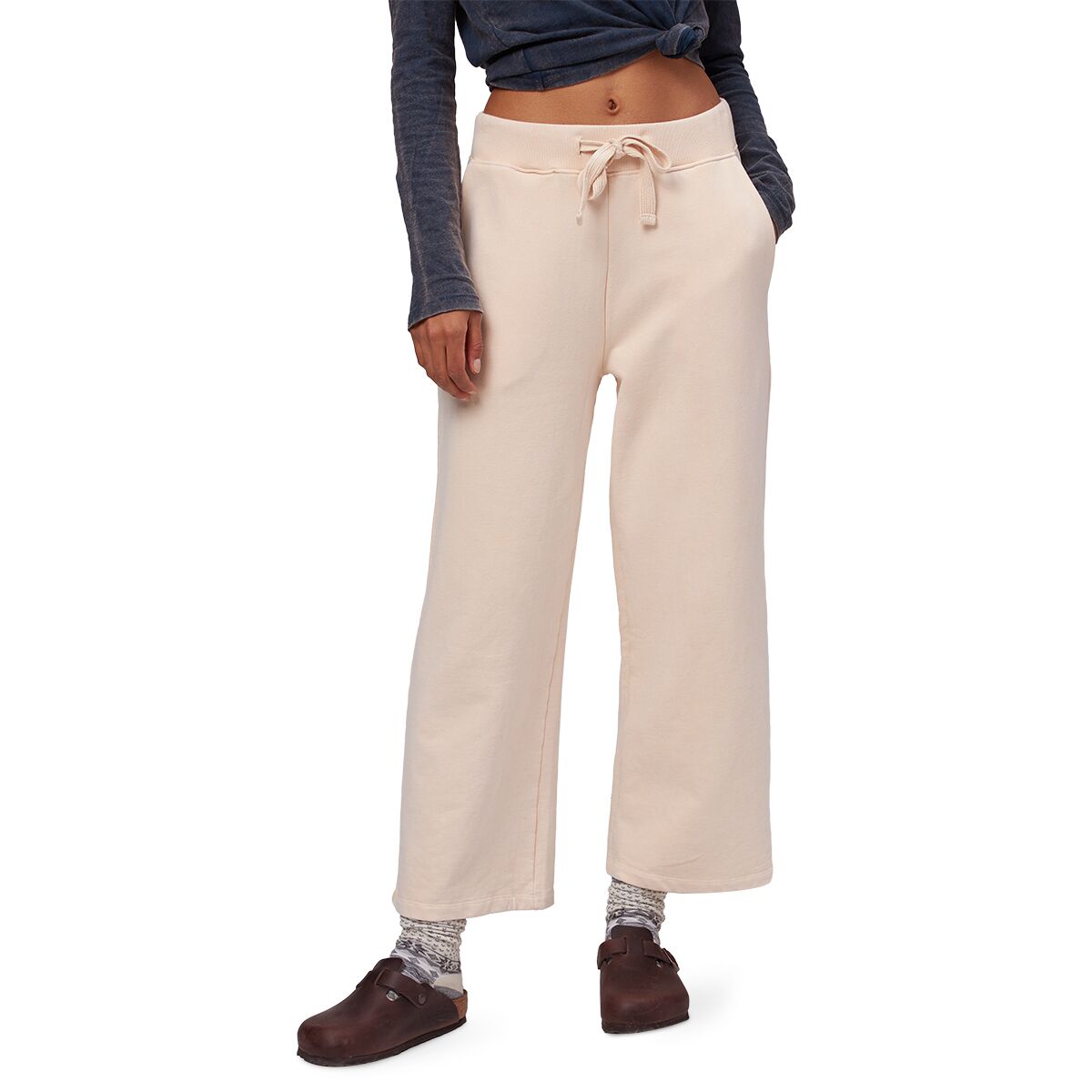 Basin and Range Wide Legged Cropped Sweatpant - Past Season - Women's product image