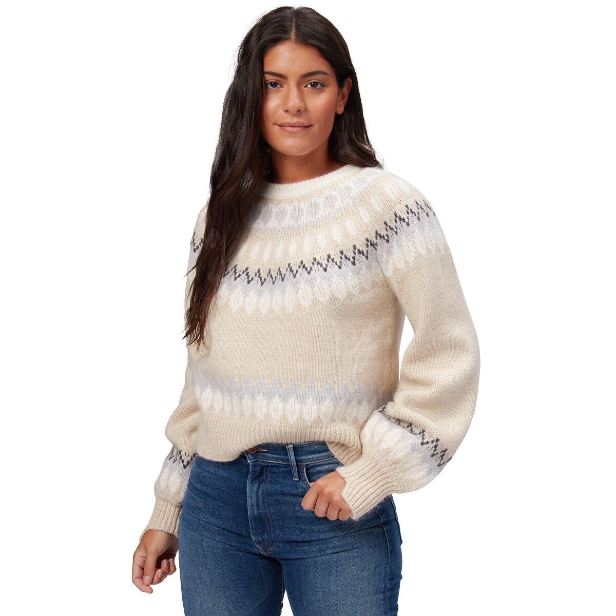 Basin and Range Fair Isle Sweater - Past Season - Women's - Clothing