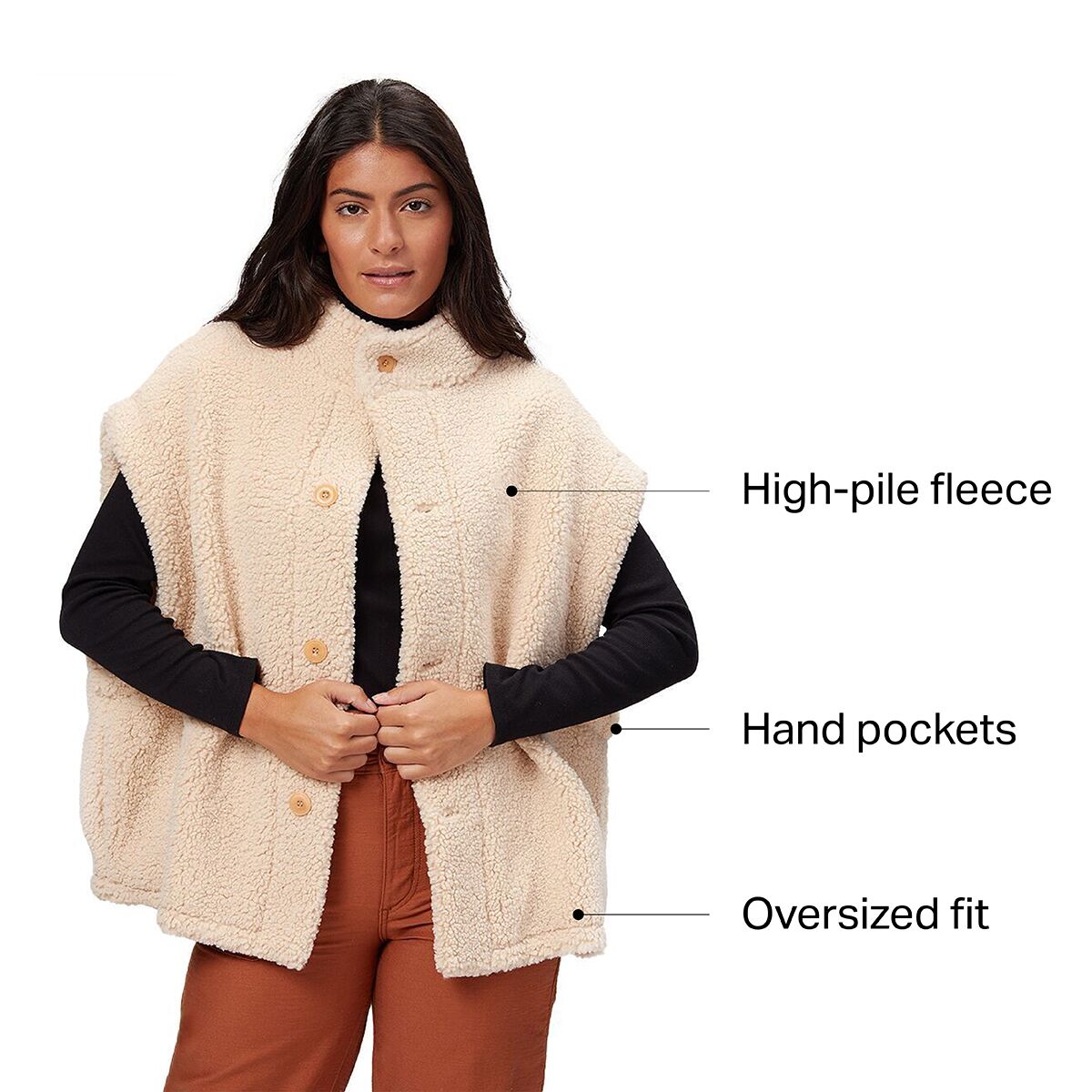 Basin and Range Sherpa Vest - Women's 