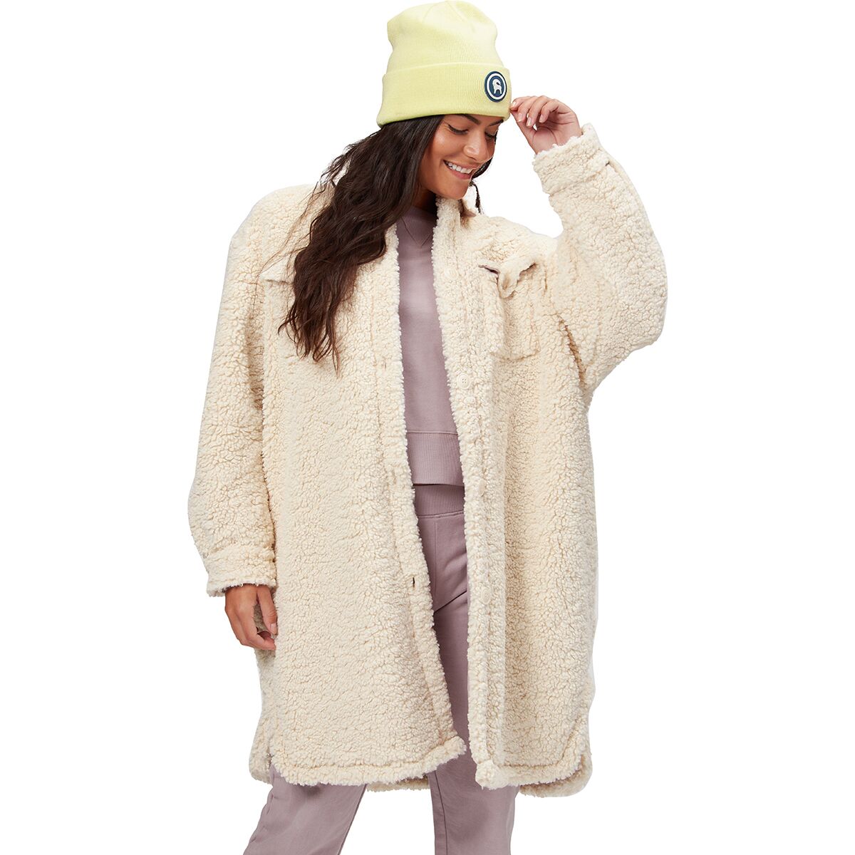 Basin and Range Oversized Sherpa Jacket - Past Season - Women's product image