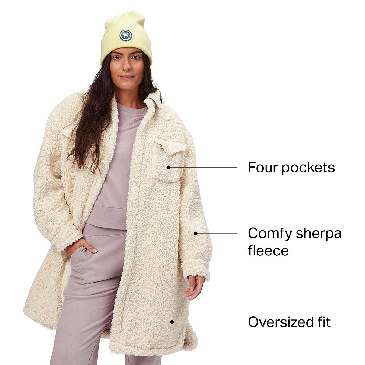 Bay Tripper - Sherpa Jacket for Women