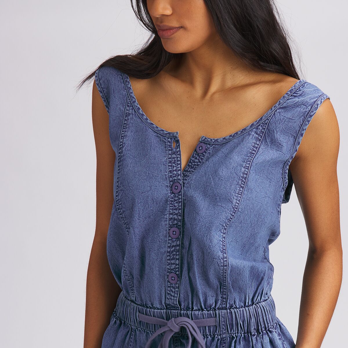 With Nice Price ⊦ Basin and Range Sleeveless Denim Jumpsuit - Women's  Discount Sale Online