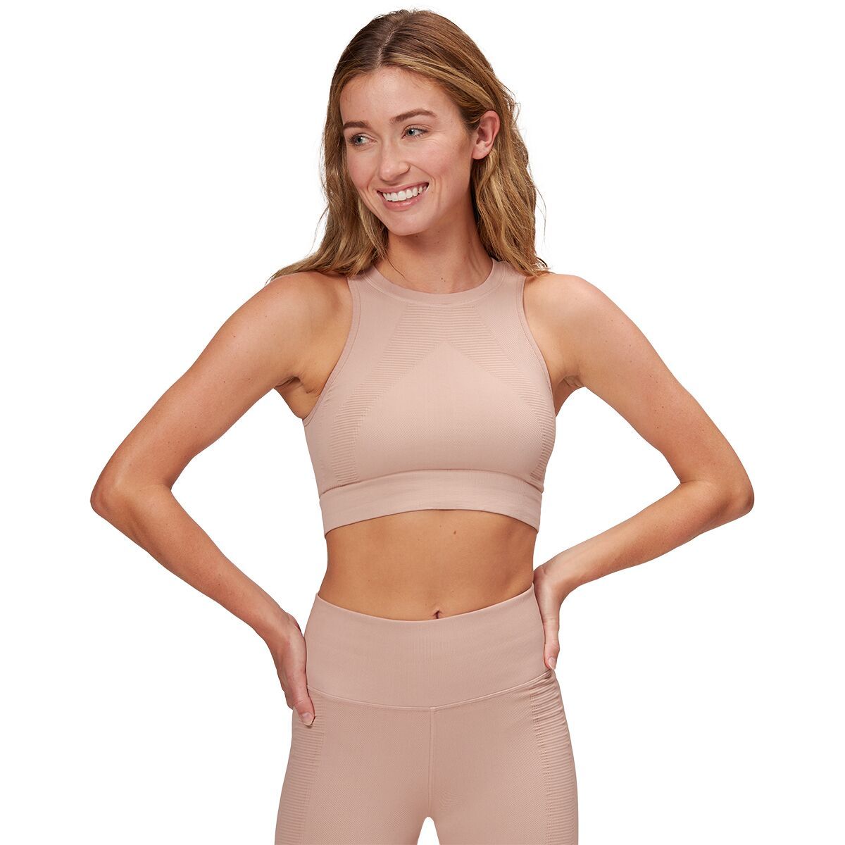 Basin and Range x Nux One By One Crop Top - Past Season - Women's Desert Rose, S