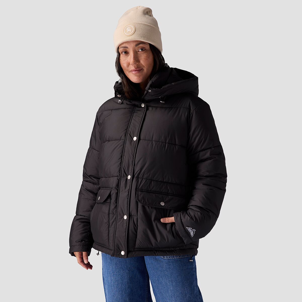 Image of Basin and Range Basin Puffer Jacket - Women's Black, M