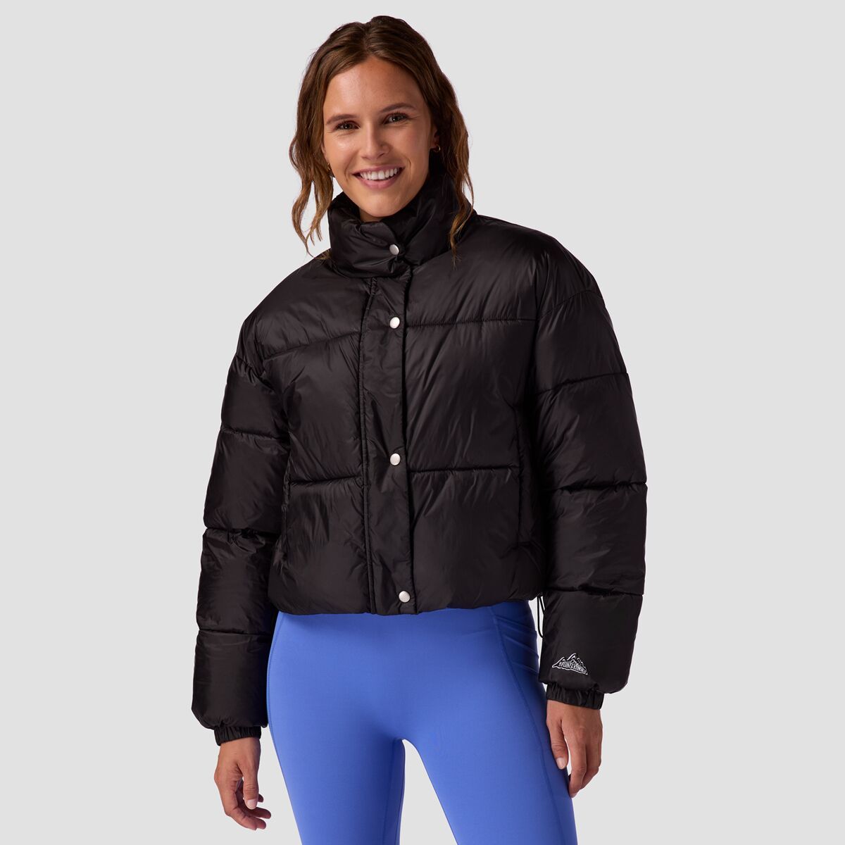 Image of Basin and Range Brandy Boxy Puffer Jacket - Women's Black, M