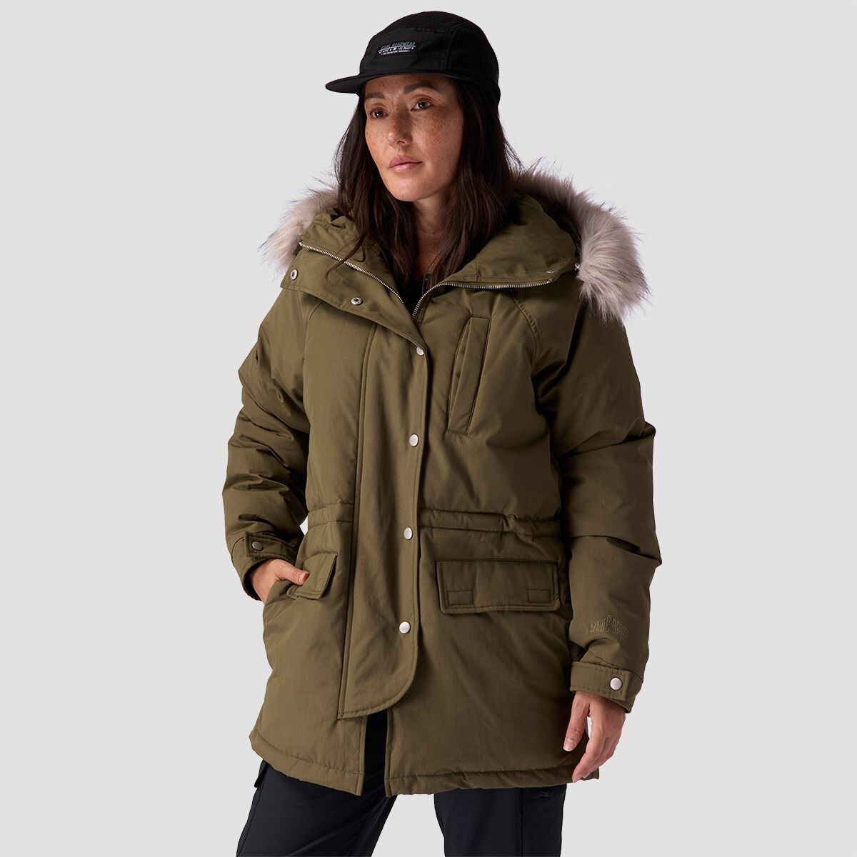 Basin and Range Ranger Parka - Women's Olive Green, XS