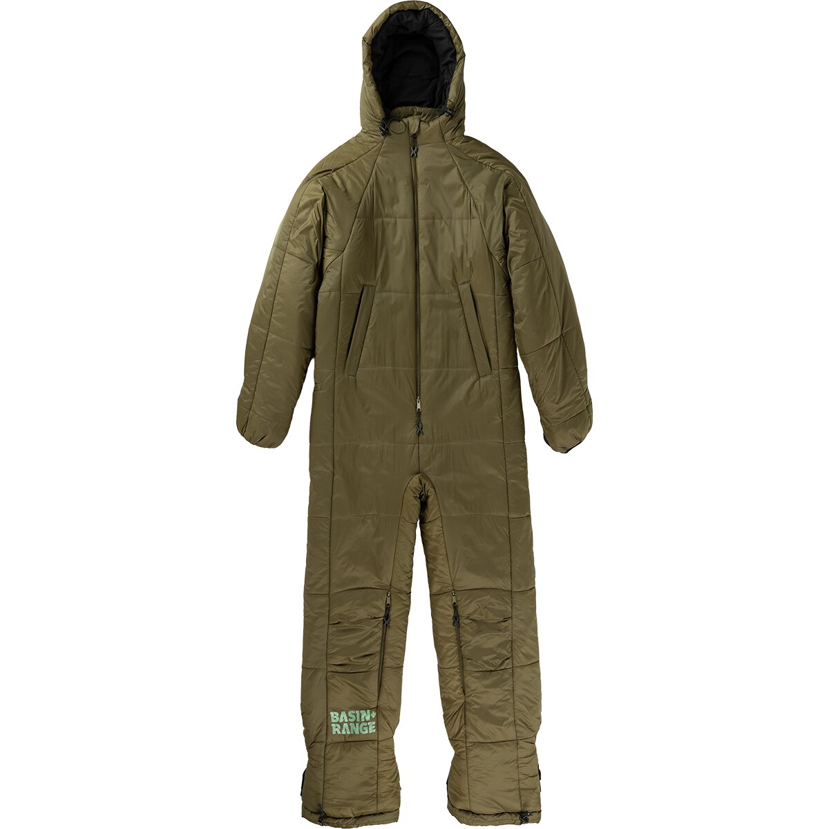 Basin and Range Bivy Suit Dark Olive/Dark Olive Floral Print, L/XL