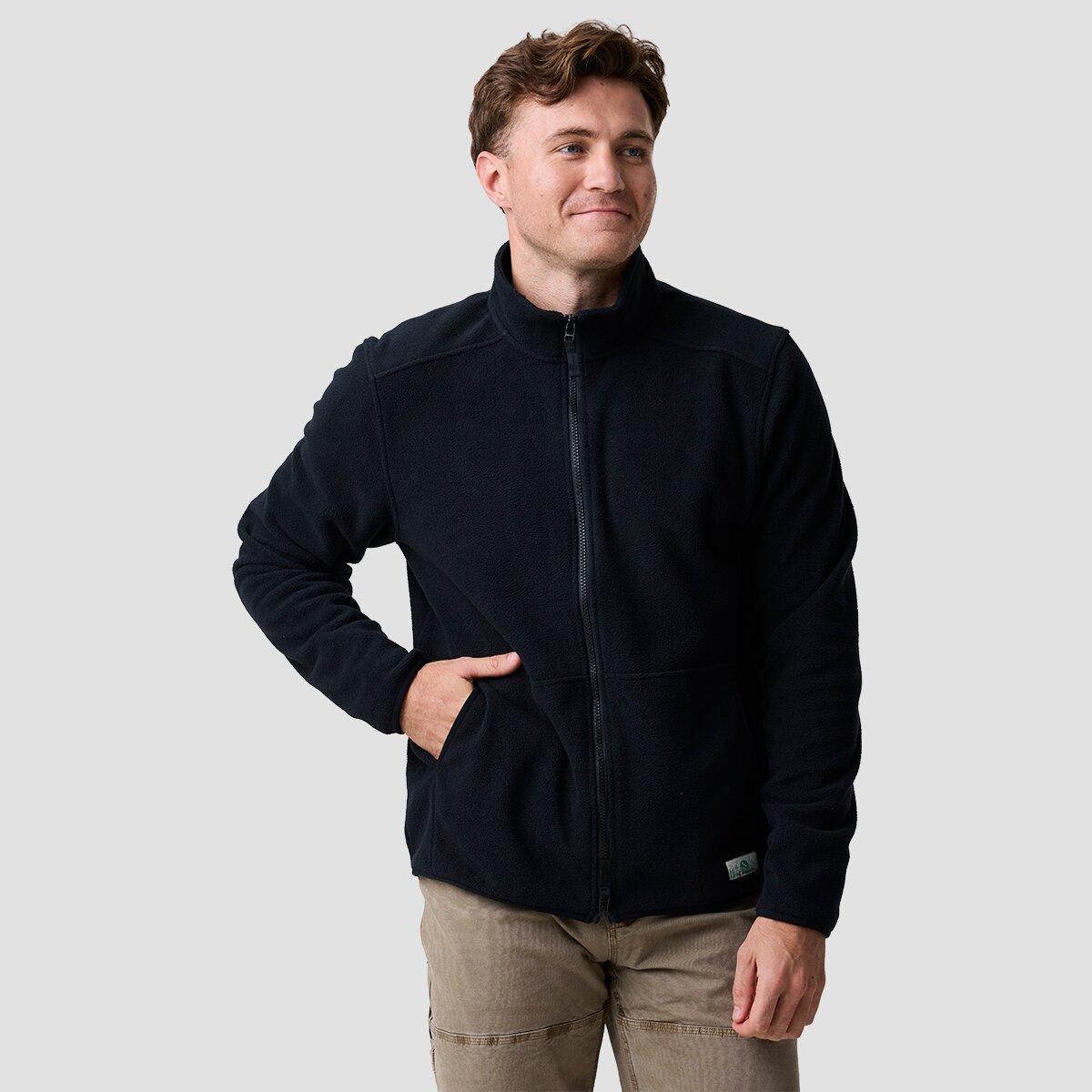 Basin and Range Plenty Warm Polar Fleece Jacket - Men's Black, XXL
