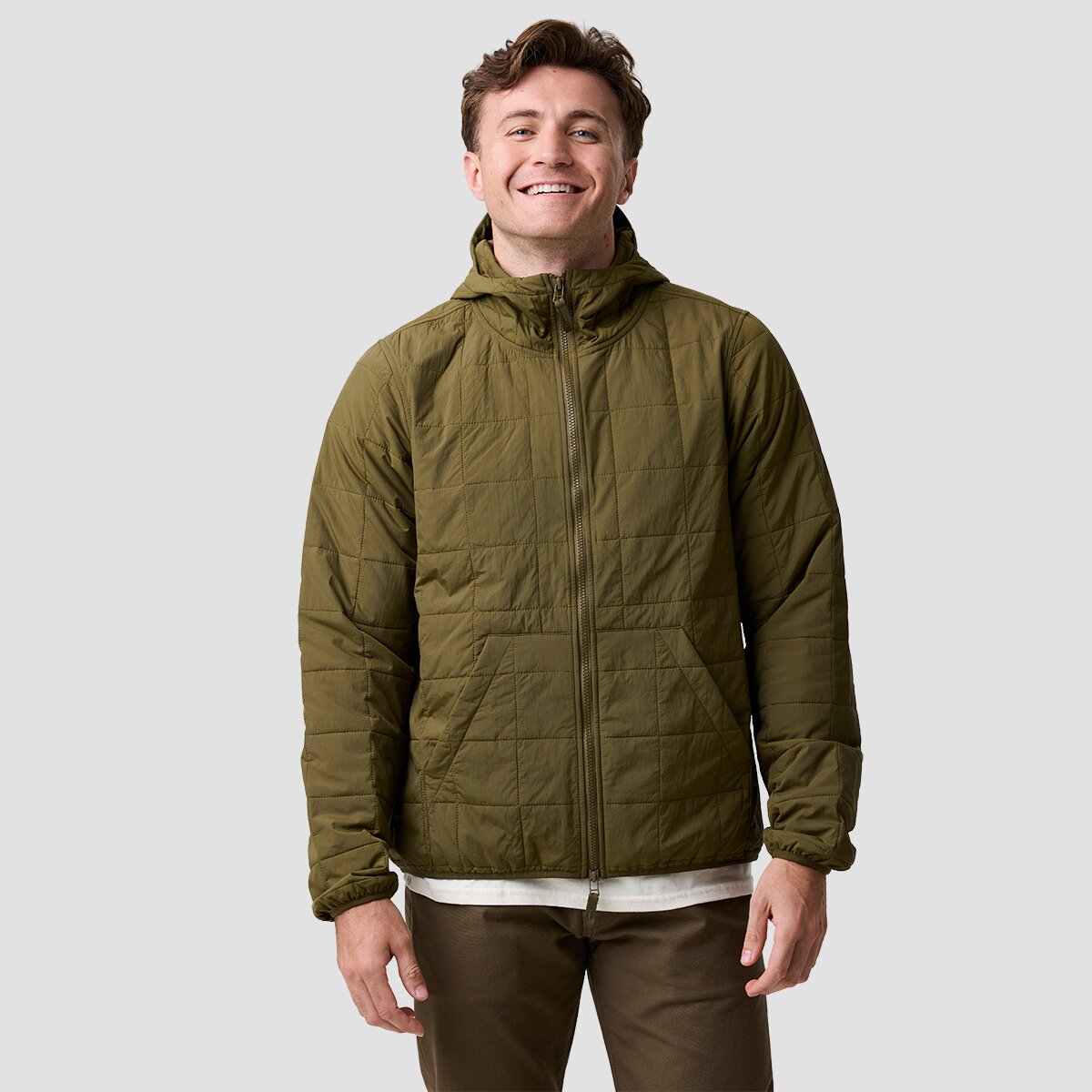 Basin and Range Keepin' On Quilted Jacket - Men's Dark Olive, XL