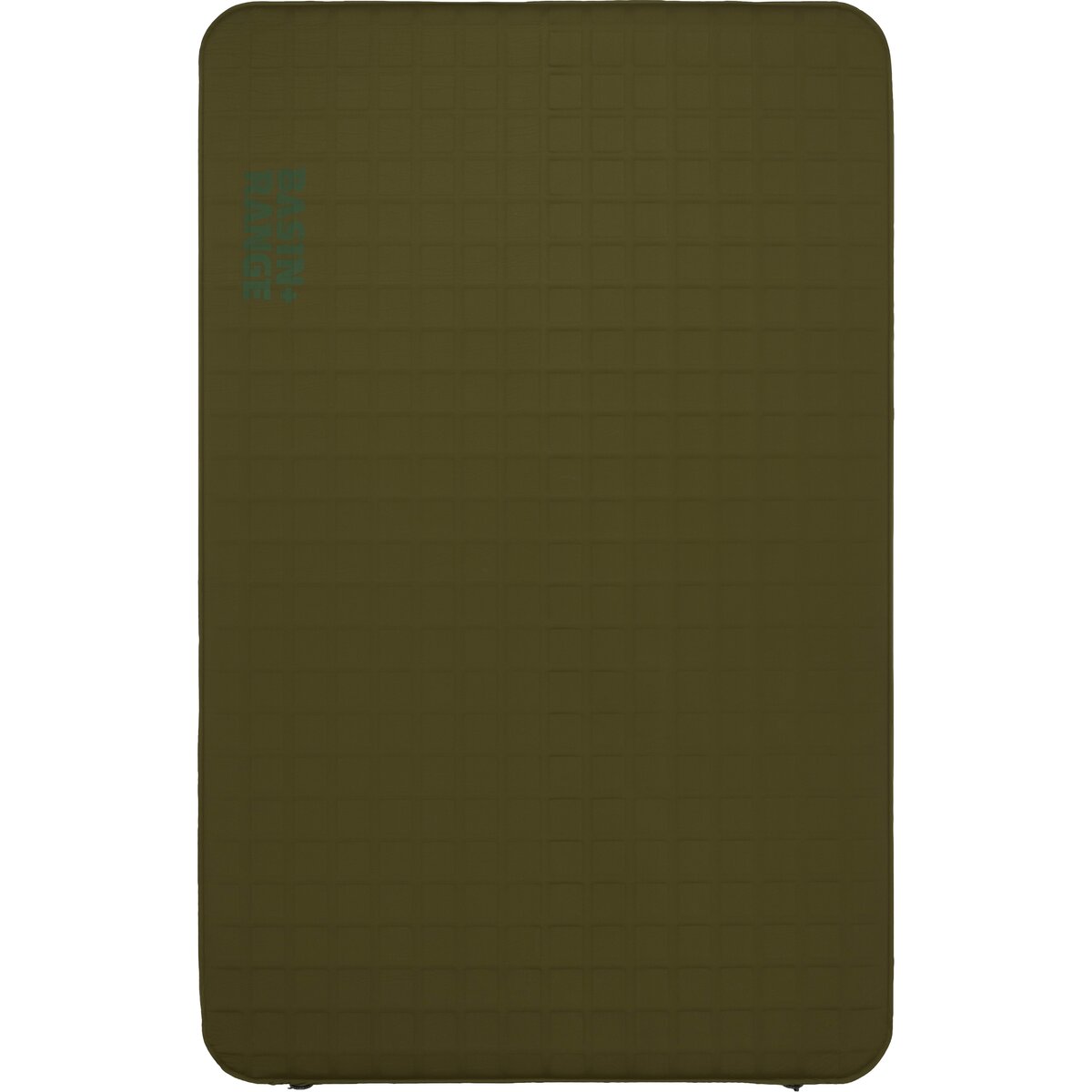 Image of Basin and Range Double Cloud Camp Bed LUX Dark Olive, One Size
