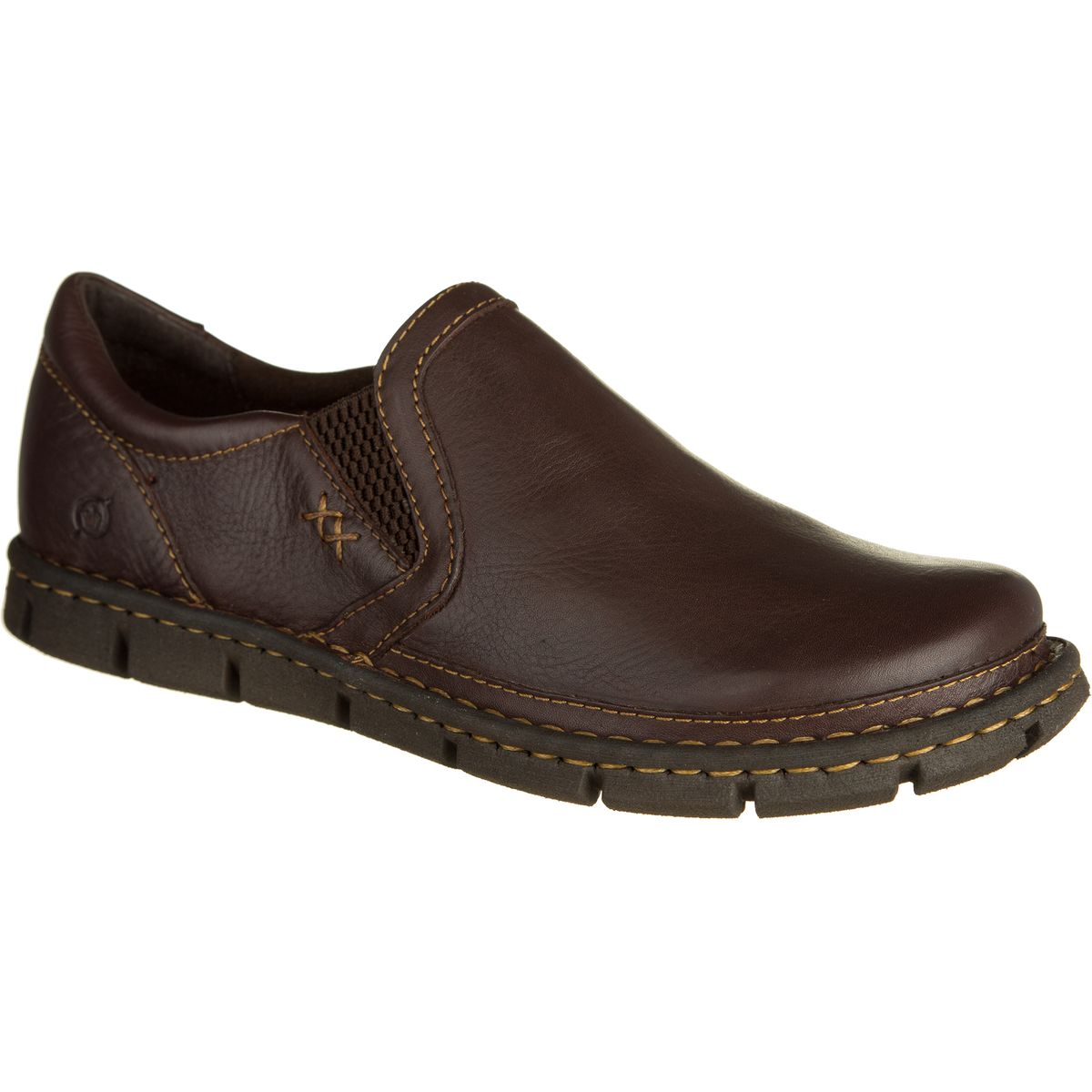 Born Sawyer Leather Slip On Loafers Brown Casual Comfort Shoes Mens Size 12 Born Shoes Sawyer Shoe - Men main image 3