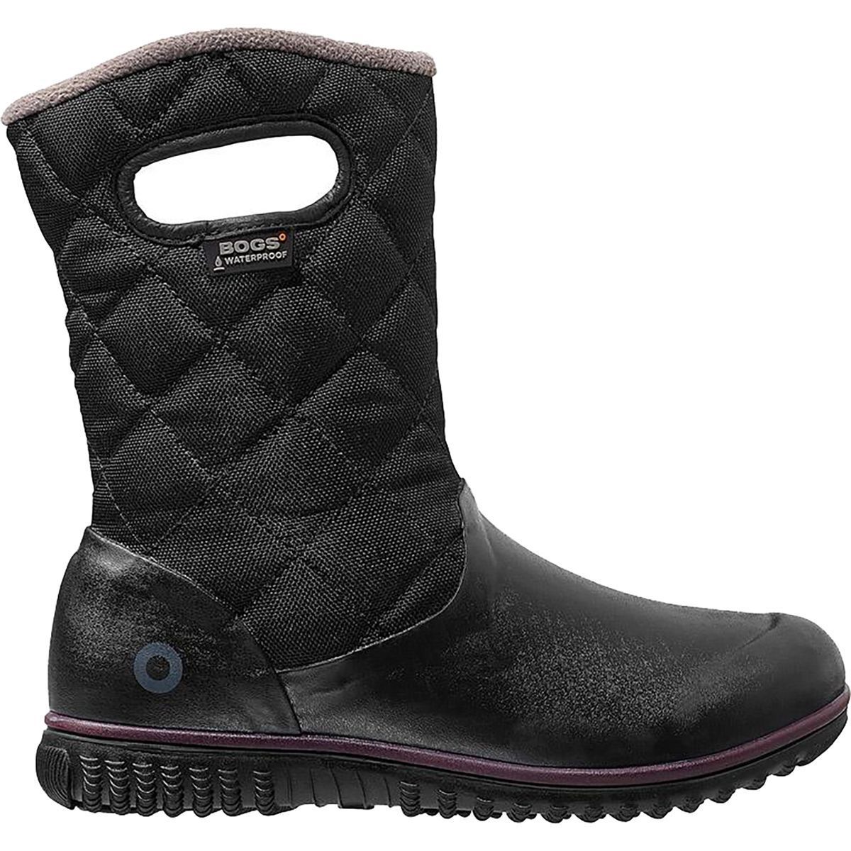 BOGS Women's Juniper Hiker Insulated Rain Boot – Waterproof Leather Boot With Slip-Resistant Sole - View #3